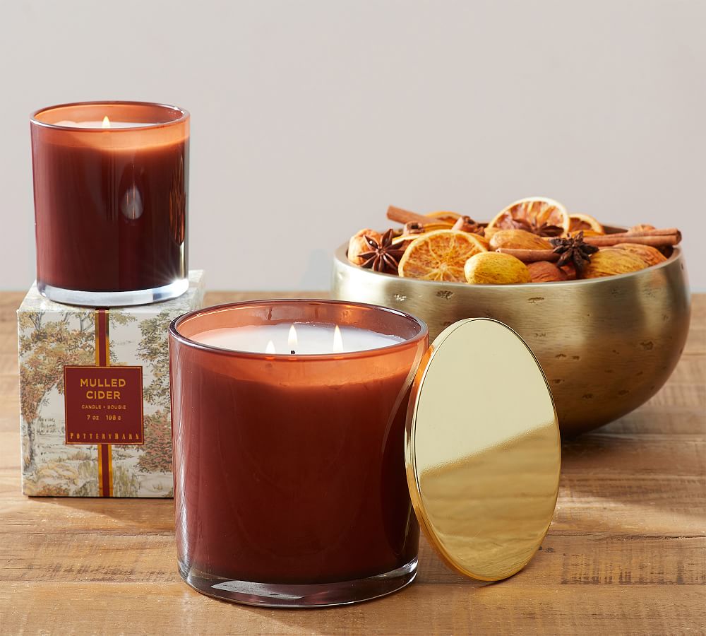 Mulled Cider Scented Candles Pottery Barn