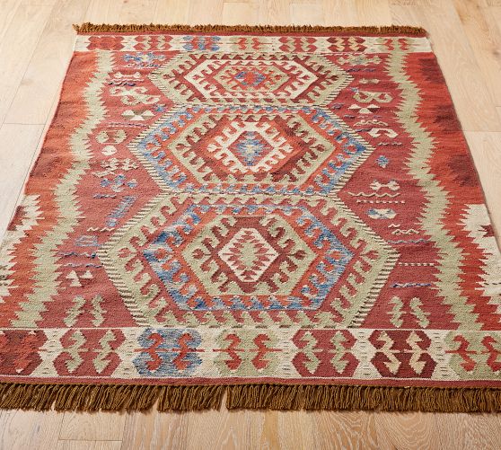 Elmar Flatweave Kilim Rug Swatch Pottery Barn