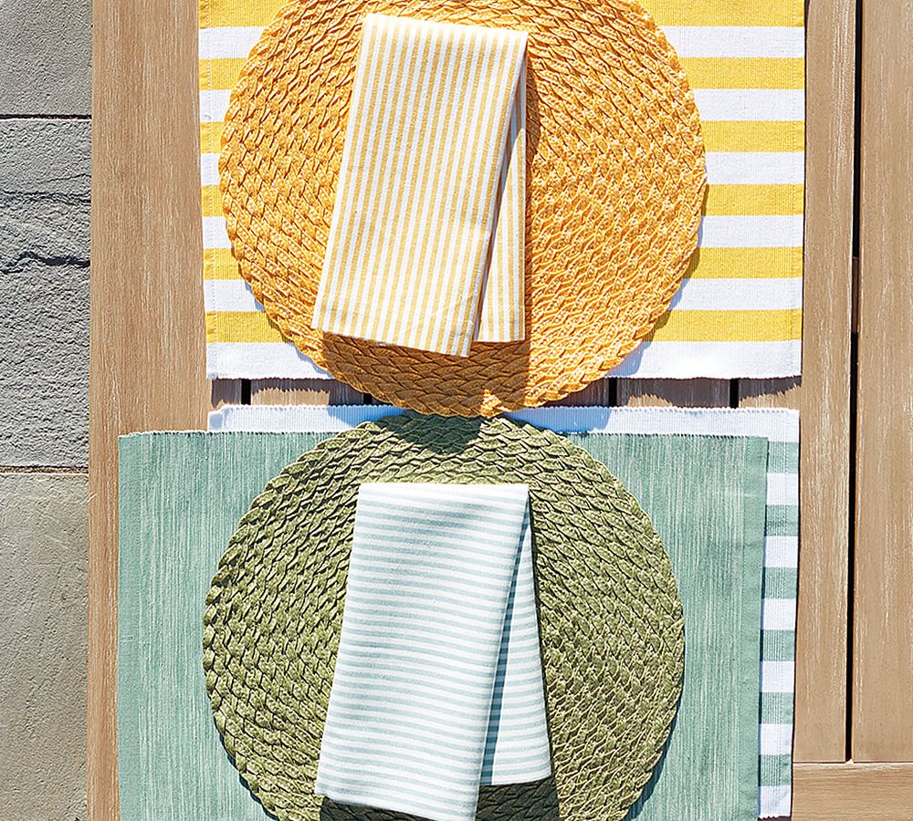 Braided Woven Placemat Set of 4 Pottery Barn
