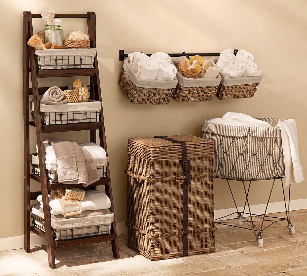 Build Your Own Hannah Basket Wall System Pottery Barn