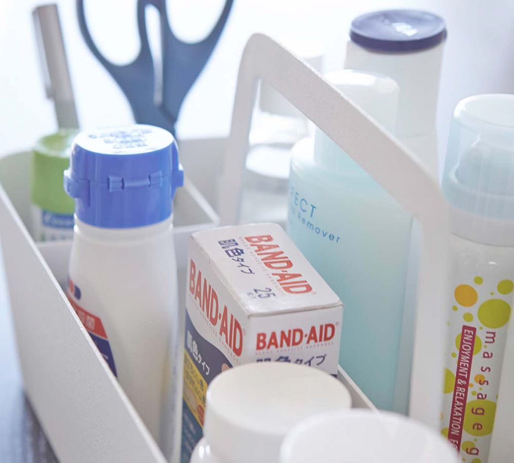 Yamazaki Bathroom Storage Caddy Pottery Barn