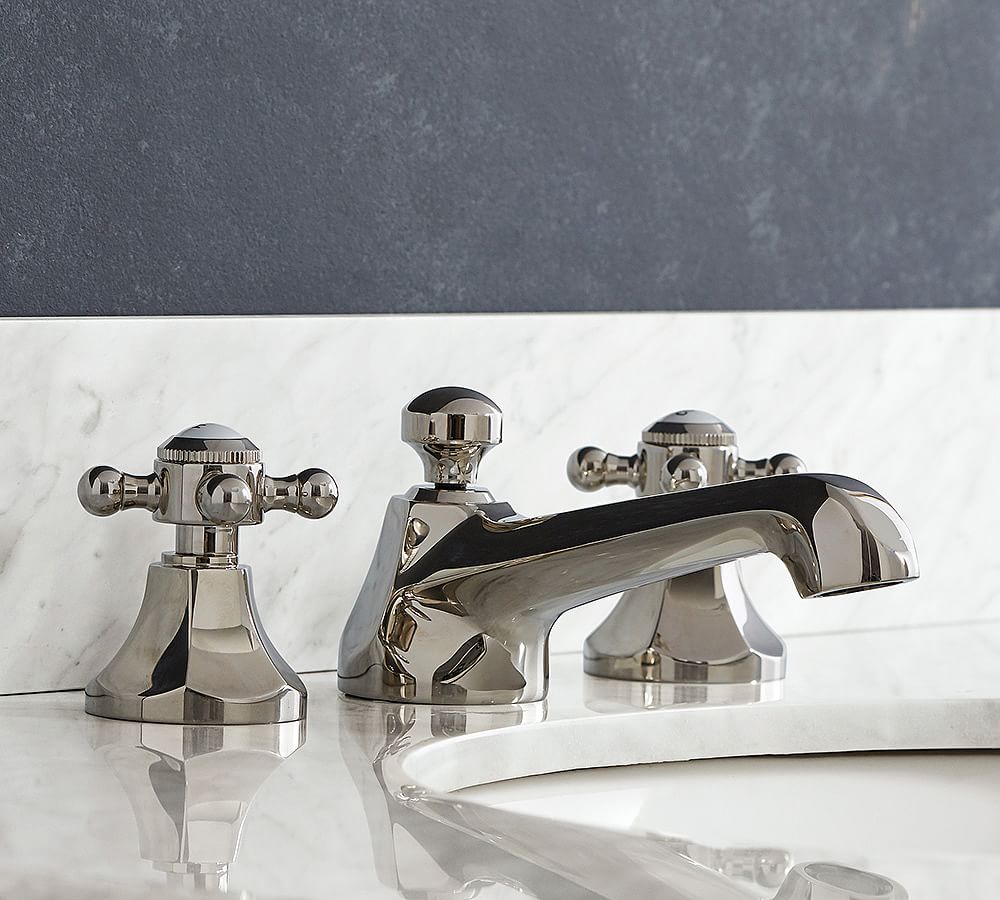 Victoria Widespread Bathroom Sink Faucet | Pottery Barn