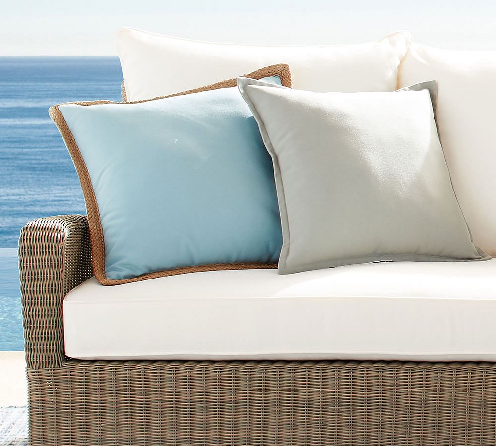Outdoor Furniture Cushion Replacement Slipcovers Pottery Barn