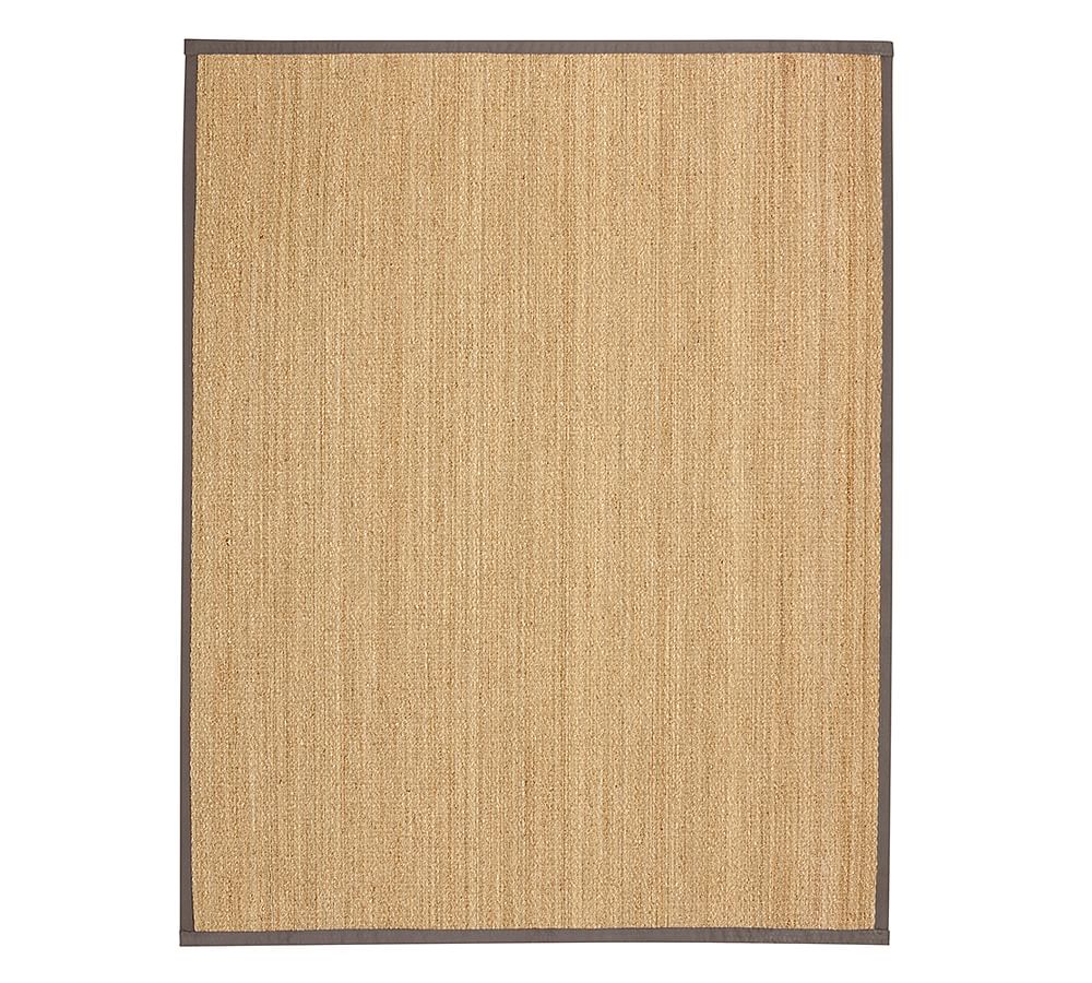 Custom ColorBound Seagrass Rug Pottery Barn
