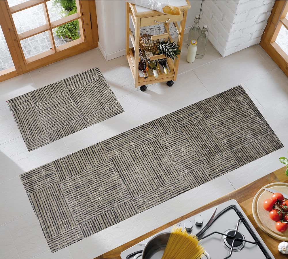 Elis Indoor/Outdoor Washable Floor Mat Pottery Barn
