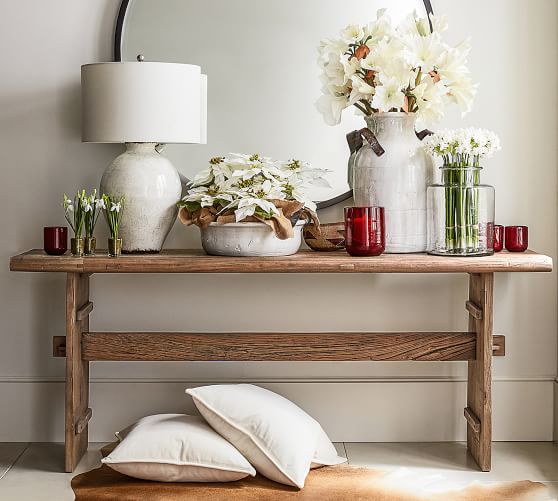 round side table with glass top