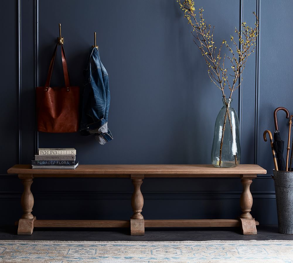 Parkmore Reclaimed Wood Dining Bench Pottery Barn