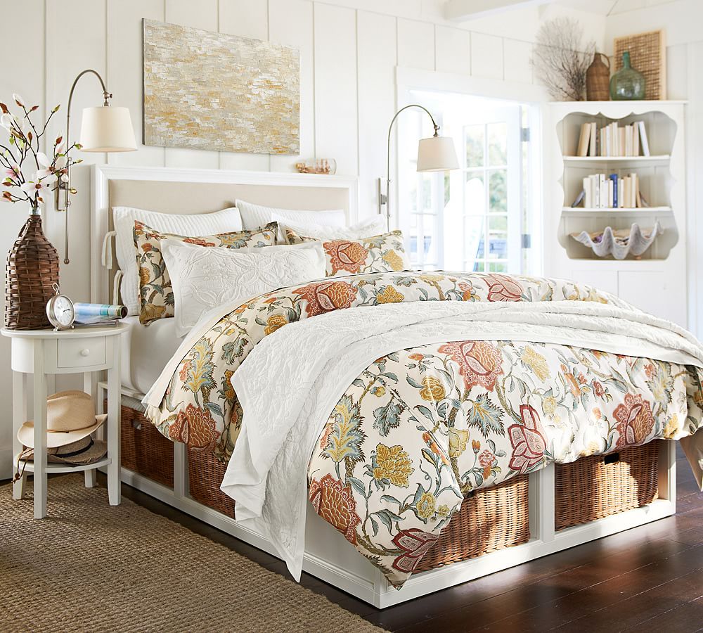 Cynthia Palampore Patterned Duvet Cover & Sham Pottery Barn