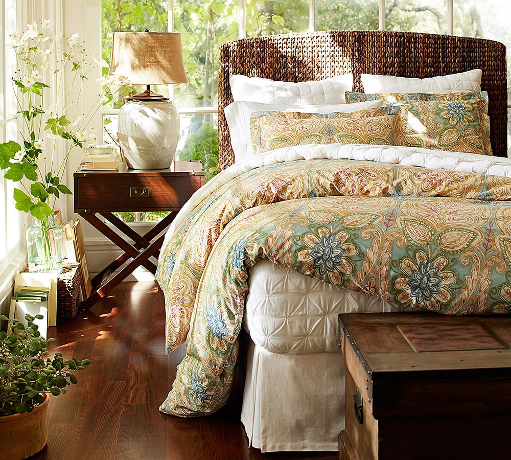Isabelle Tufted Voile Quilt & Shams Pottery Barn