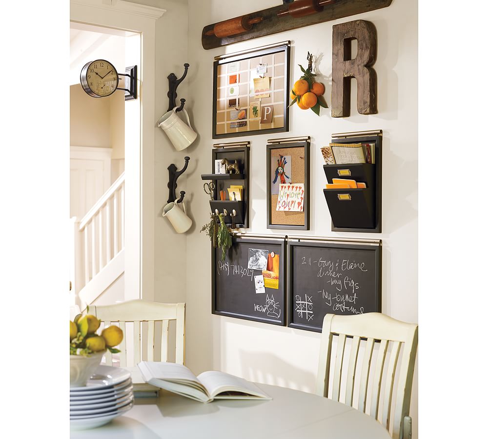 SideMounted Station Clock Pottery Barn