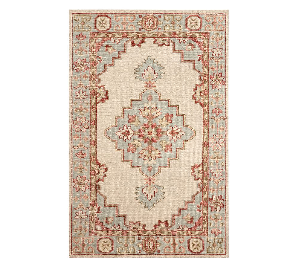Finn HandKnotted Wool Rug Pottery Barn