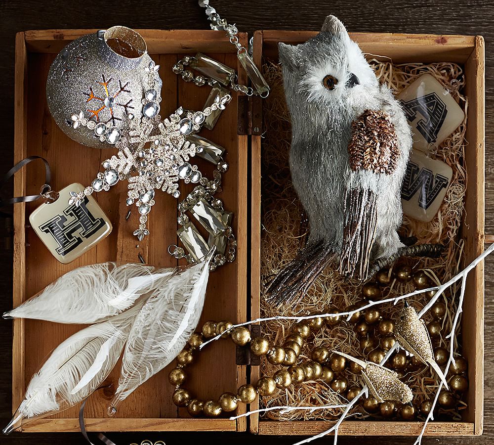 Glass Ball Garland Pottery Barn