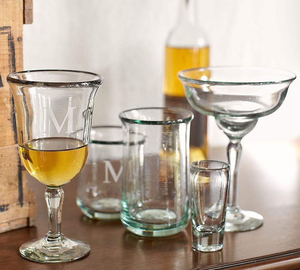 Casa Recycled Glassware, Set of 6 Pottery Barn