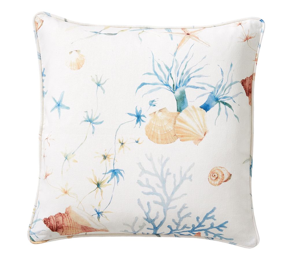 Oriana Print Decorative Pillow Cover | Pottery Barn