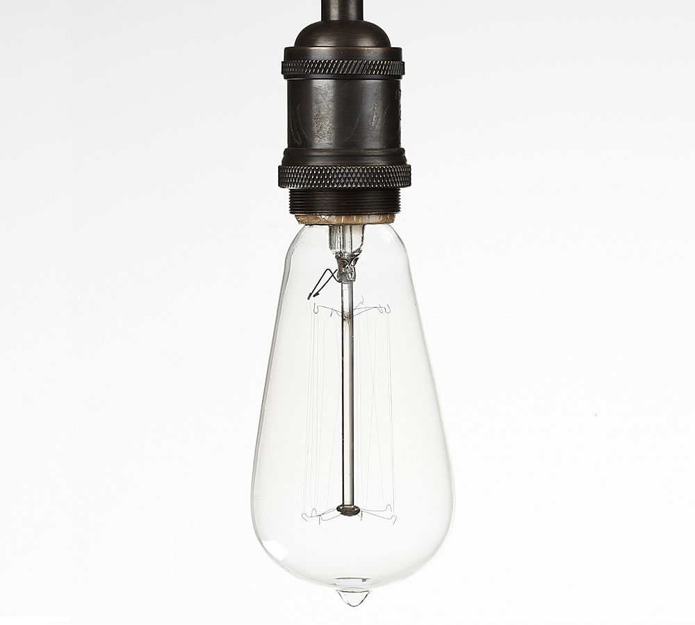 Teardrop Filament 40W Light Bulb Pottery Barn