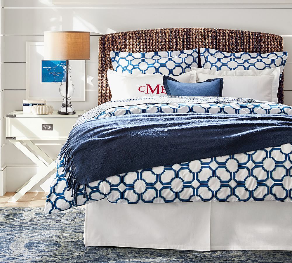 Nova Patterned Duvet Cover & Sham Pottery Barn