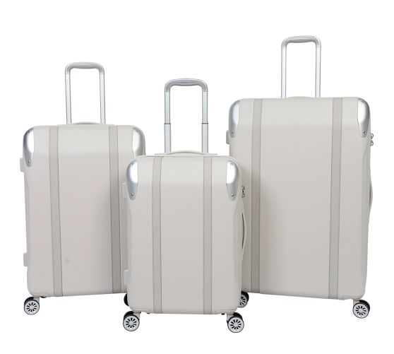 Pottery Barn Luggage Collection Taupe Pottery Barn