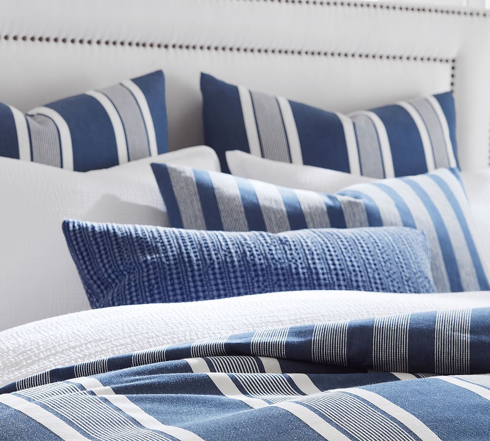 Crinkle Gauze Pillow Sham Pottery Barn