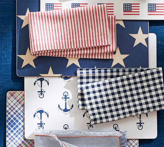 Nautical Anchor Cork Placemat Rectangle Pottery Barn