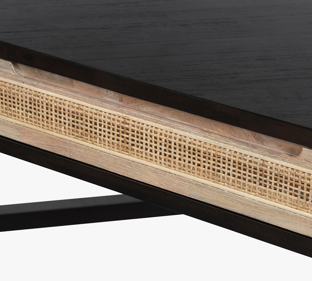 Dolores Cane Corner Desk Pottery Barn