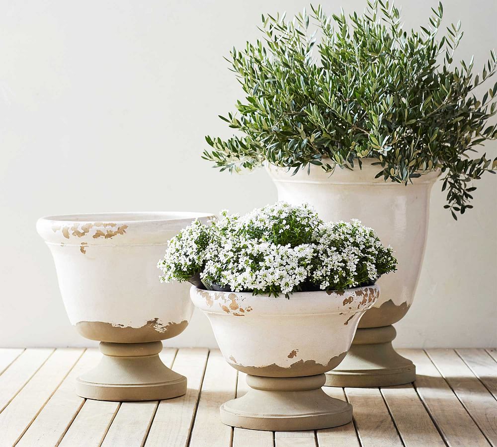 Tuscan Outdoor Planters Pottery Barn