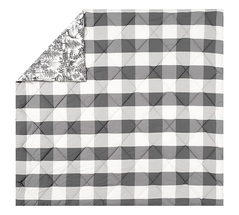 Buffalo Check Reversible Comforter & Shams | Pottery Barn