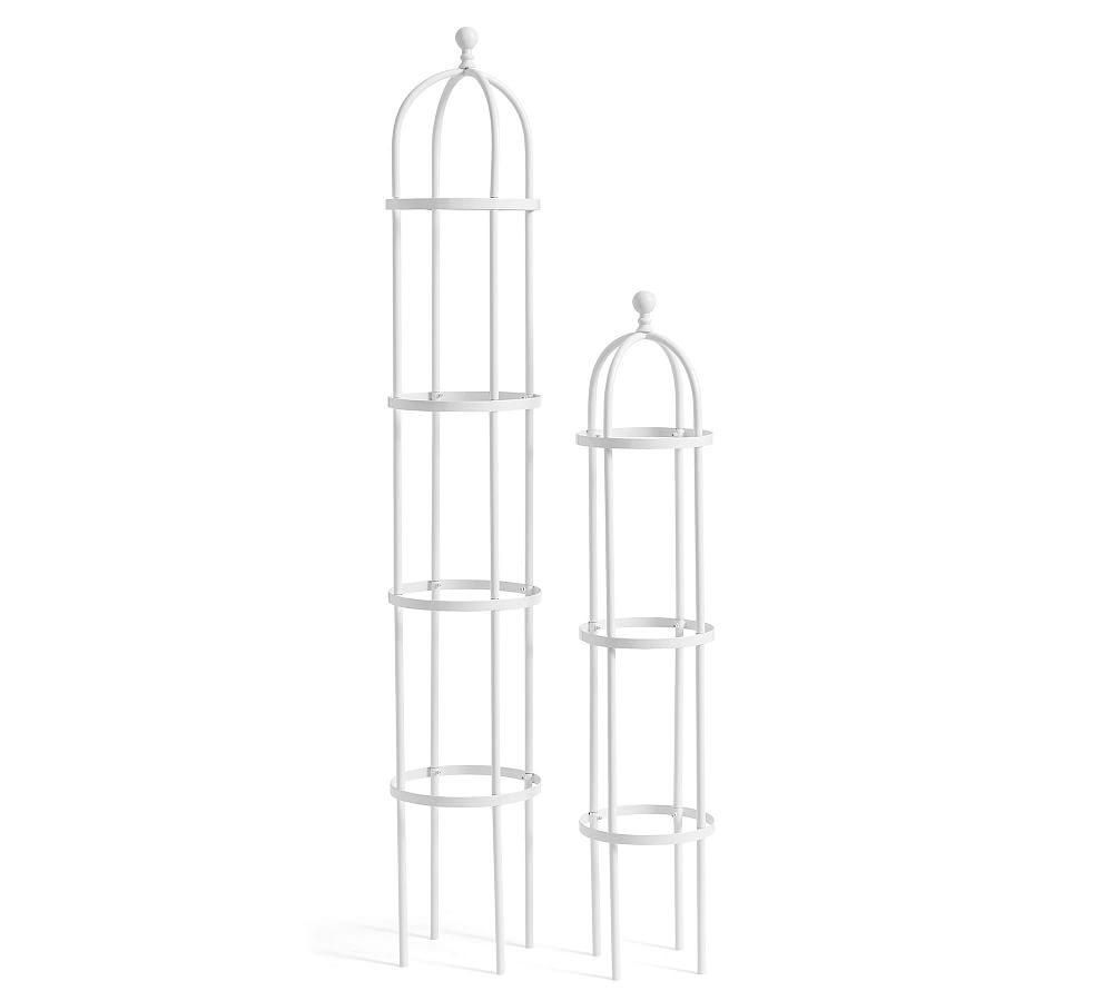 White Metal Trellis Collection Pottery Barn