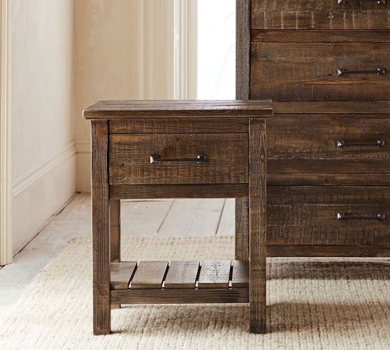 paulsen reclaimed wood nightstand