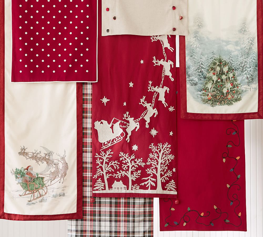 Denver Plaid Table Runner Pottery Barn