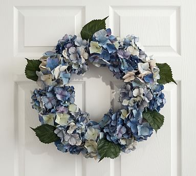 Image of Mini hydrangea wreath