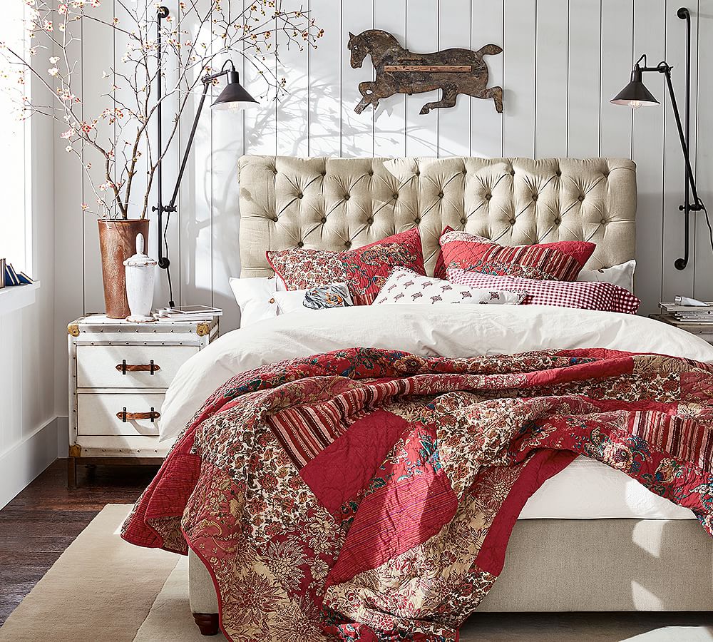 Johanna Reversible Patchwork Quilt & Shams | Pottery Barn