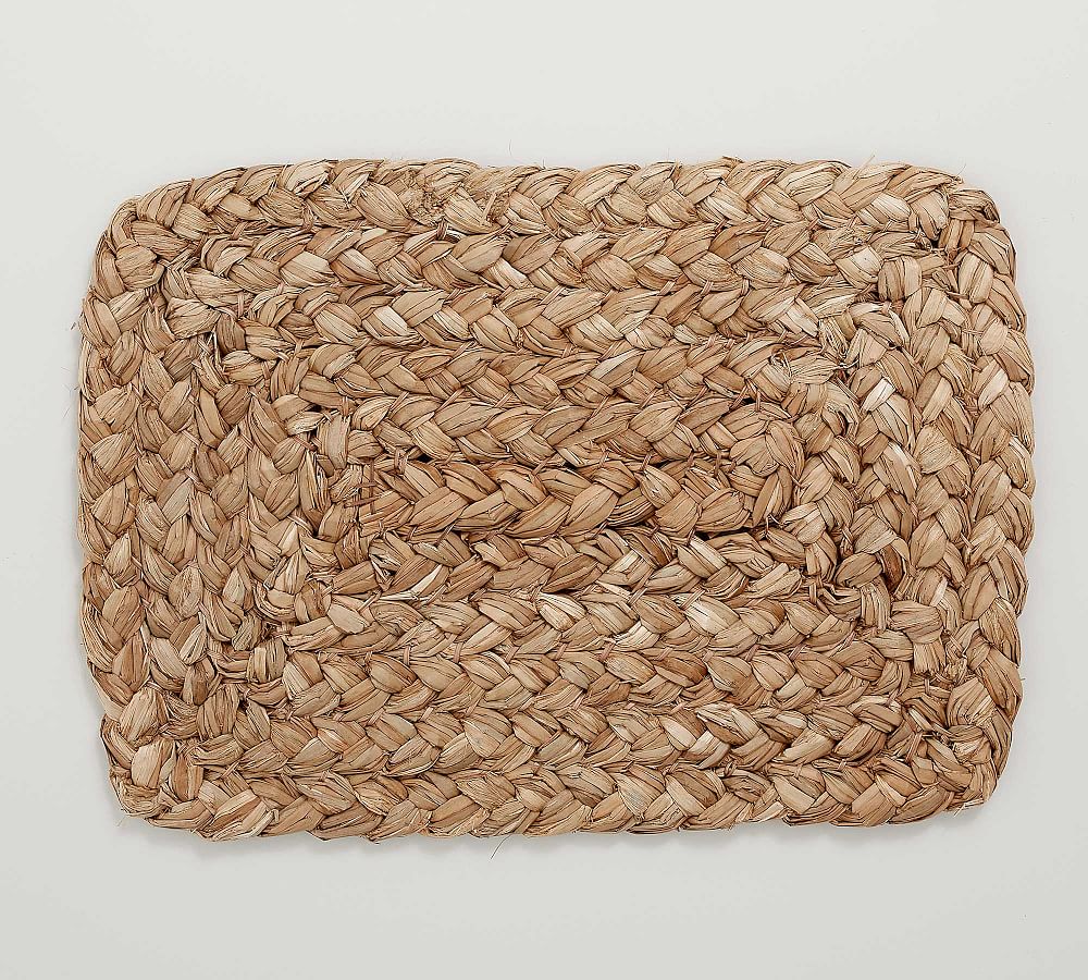 Water Hyacinth Rectangular Placemat Pottery Barn