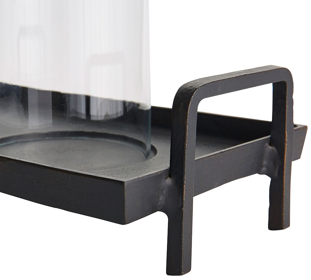 Bronze Candle Holder Tray Pottery Barn