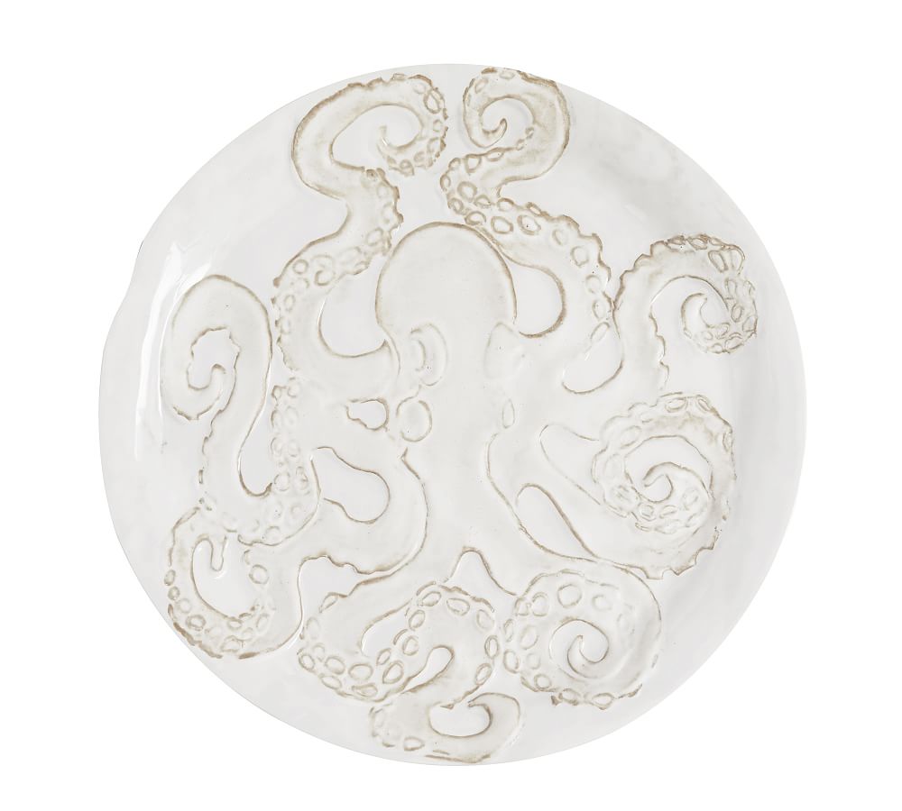 Octopus Melamine Platter Pottery Barn