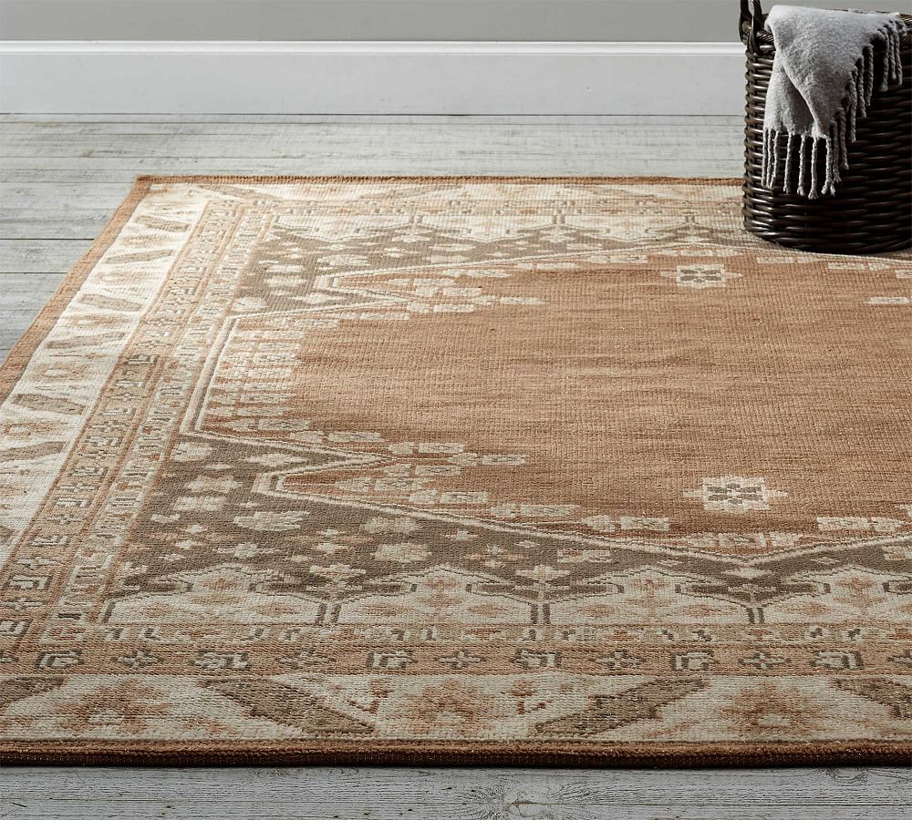 Cleo HandKnotted Wool Rug Pottery Barn