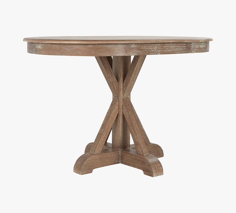 Hyeres Oval Pedestal Dining Table Pottery Barn