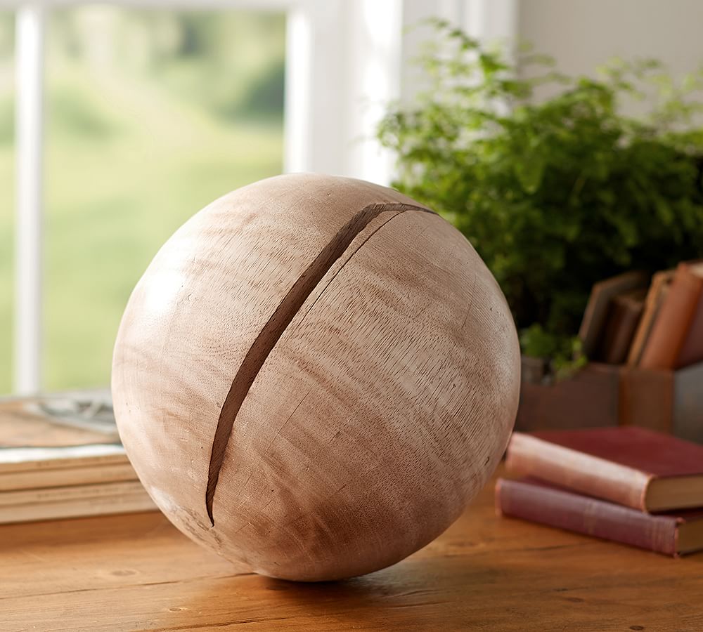 Wooden Sphere | Pottery Barn