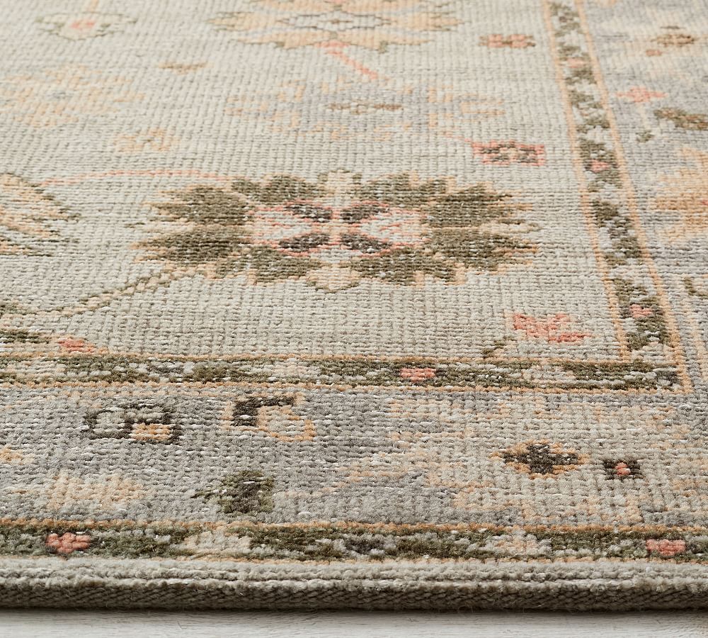 Milena HandKnotted Wool Rug Pottery Barn