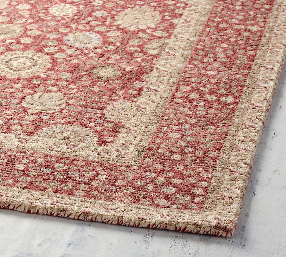 Warm Multi Tybee Printed Rug Patterned Rugs Pottery Barn