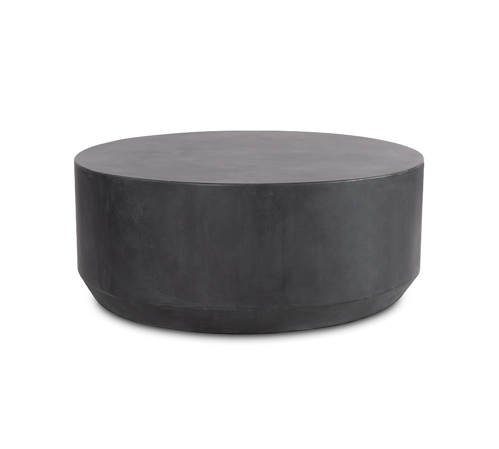 Temple Concrete Coffee Table Pottery Barn