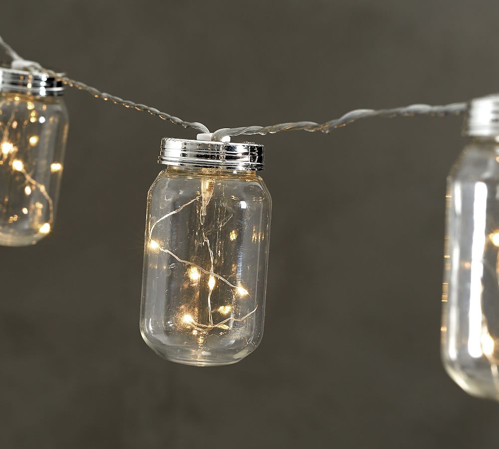 Mason Jar String Lights | Pottery Barn