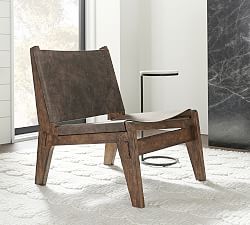 Del Ray Leather Armchair