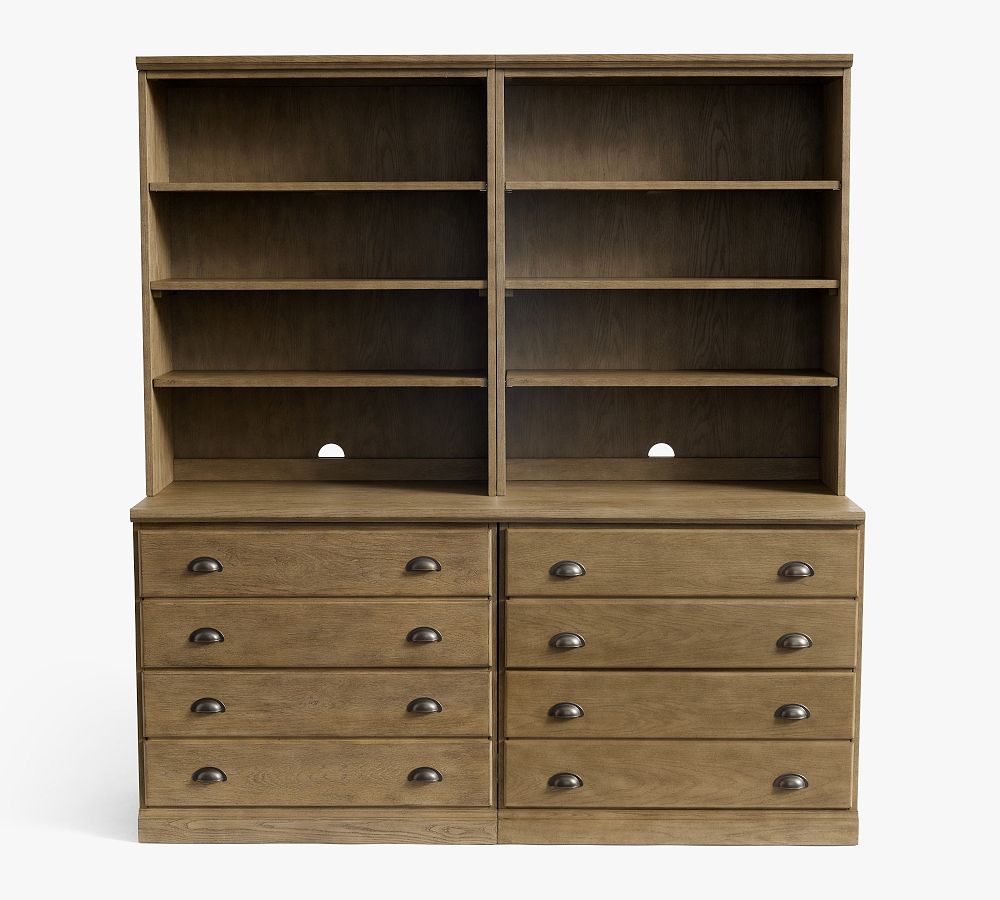 Printers Storage Bookcase Suite Pottery Barn