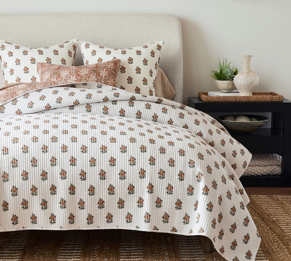 Sloan Voile Reversible Quilt Pottery Barn