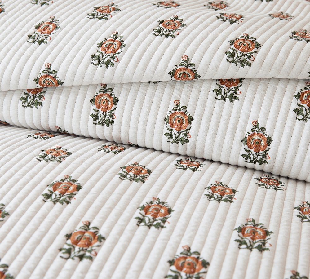 Sloan Voile Reversible Quilt Pottery Barn