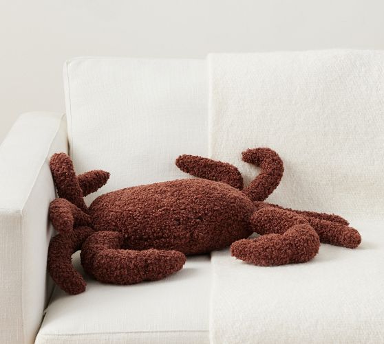 Cozy Crab Shaped Pillow
