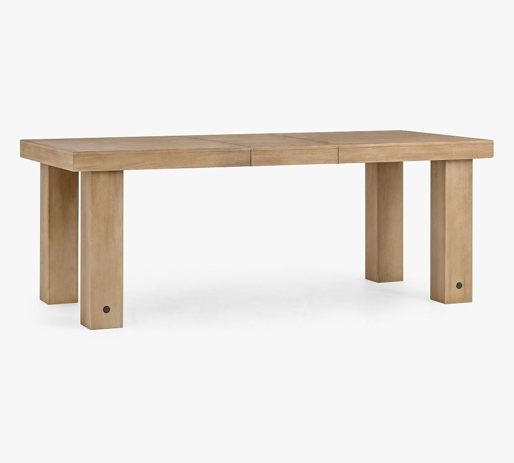 Bench Write.table Benchwright Straight Leg Extending Counter Height Table | Pottery Barn