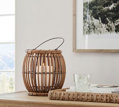 Careyes Handwoven Outdoor Lantern | Pottery Barn