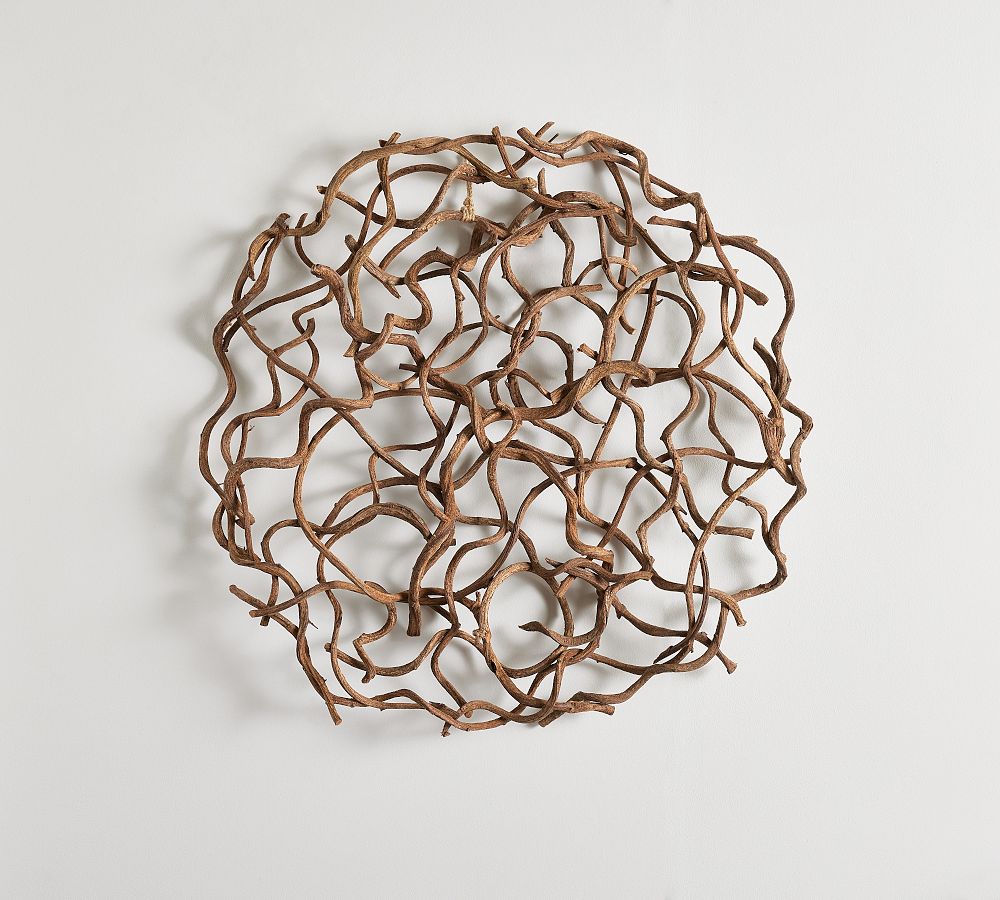 Rattan Vine Wall Art | Pottery Barn