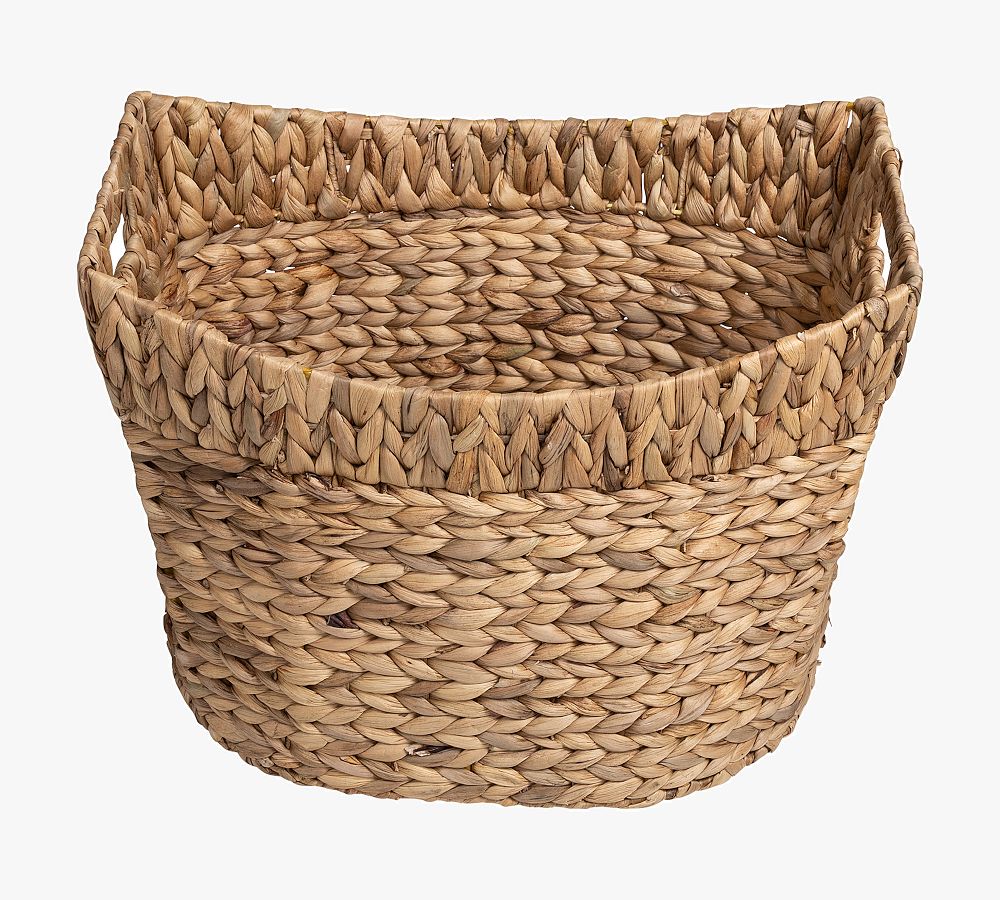Water Hyacinth Baskets Set of 3 Pottery Barn